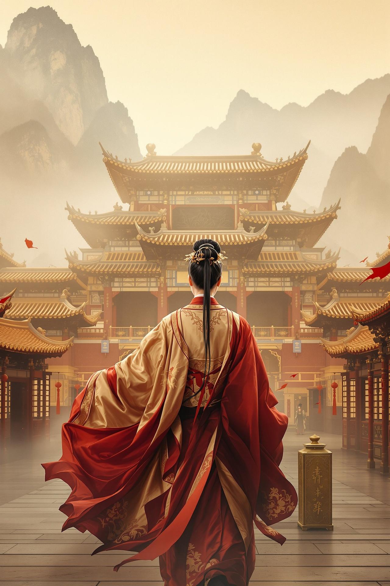 四海影视作品《长安风云录》海报